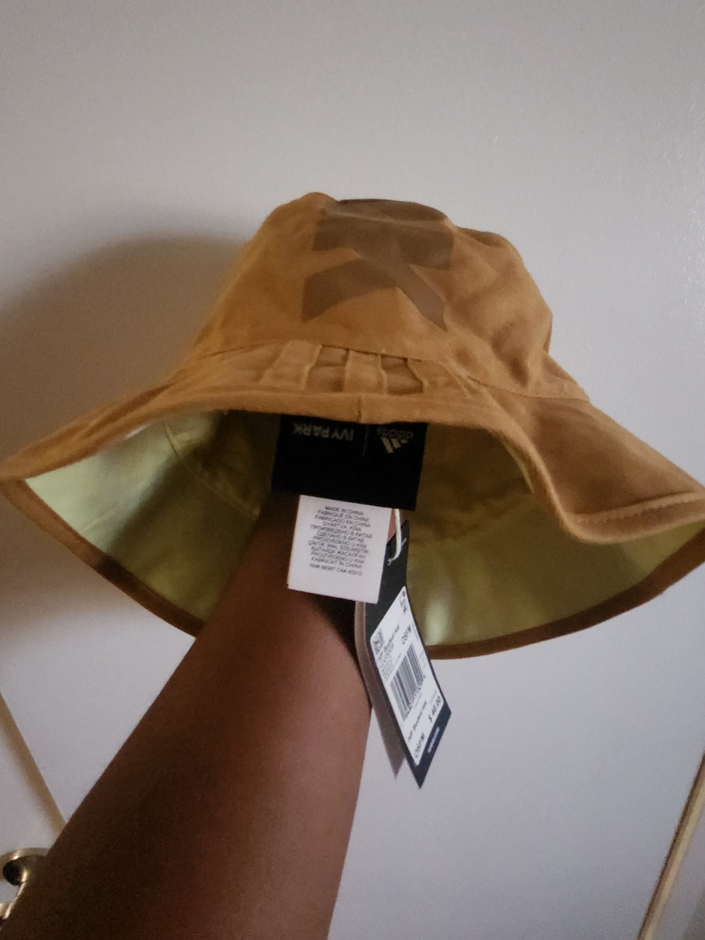 Ivy Park Brown Bucket Hat with Logo
